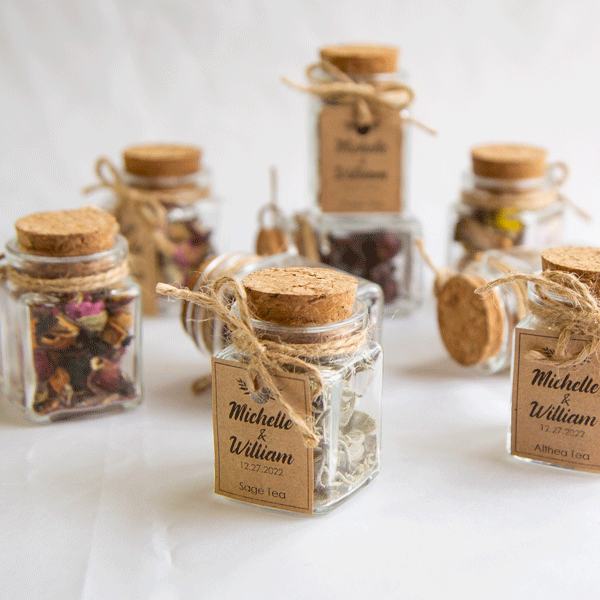 Rustic Wedding Gift - Herbal Tea