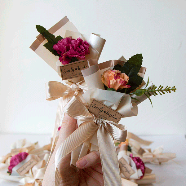 Magnet Mini Flower Bouquet - Clove