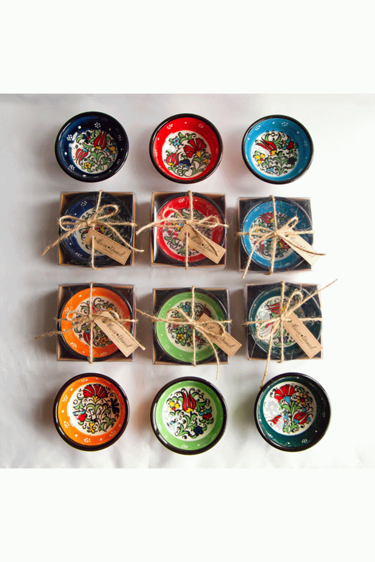 Turkish Ceramic Cini Bowls