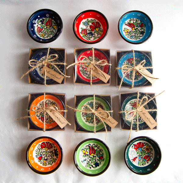 Turkish Ceramic Cini Bowls