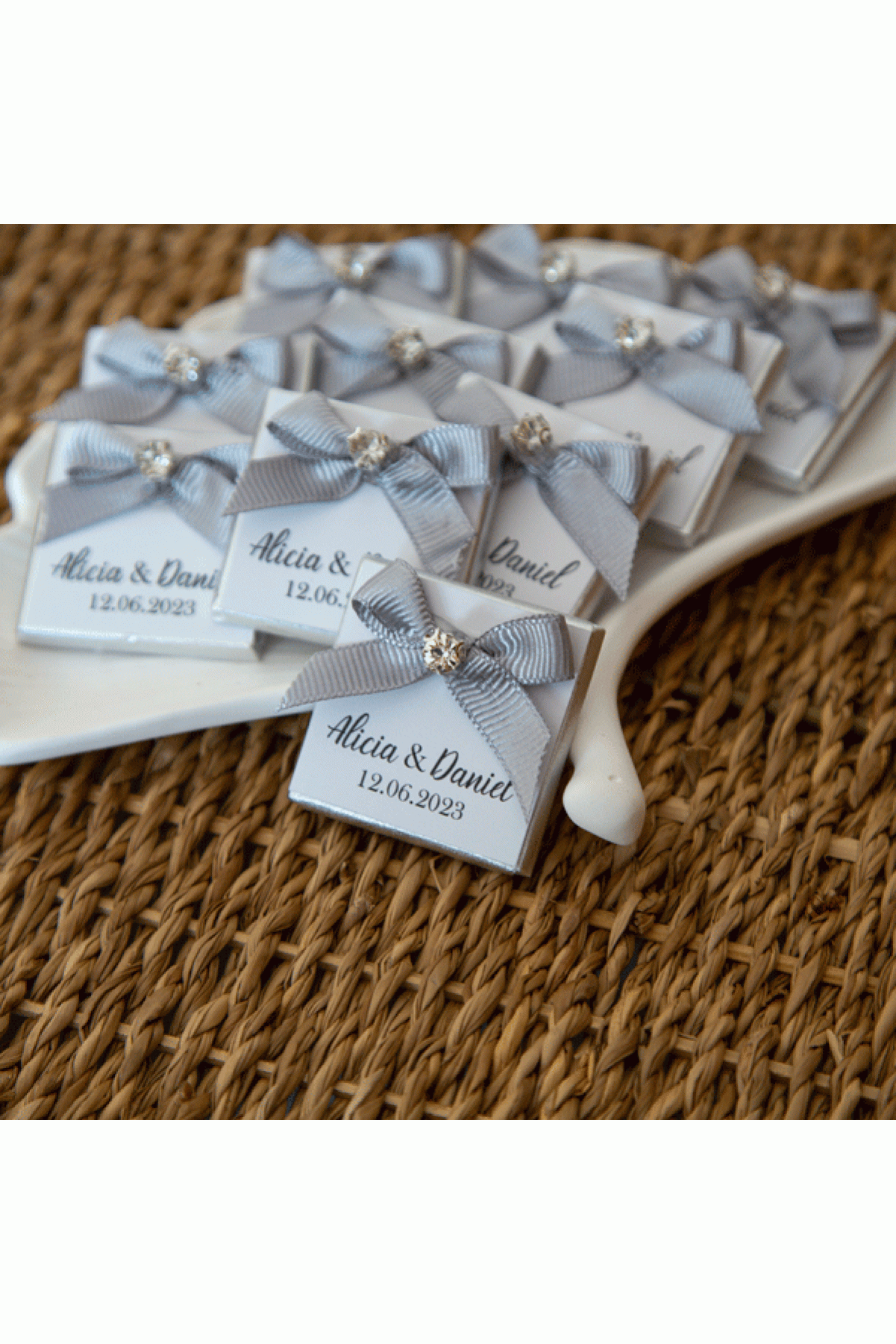 Special Wedding Chocolate - Silver